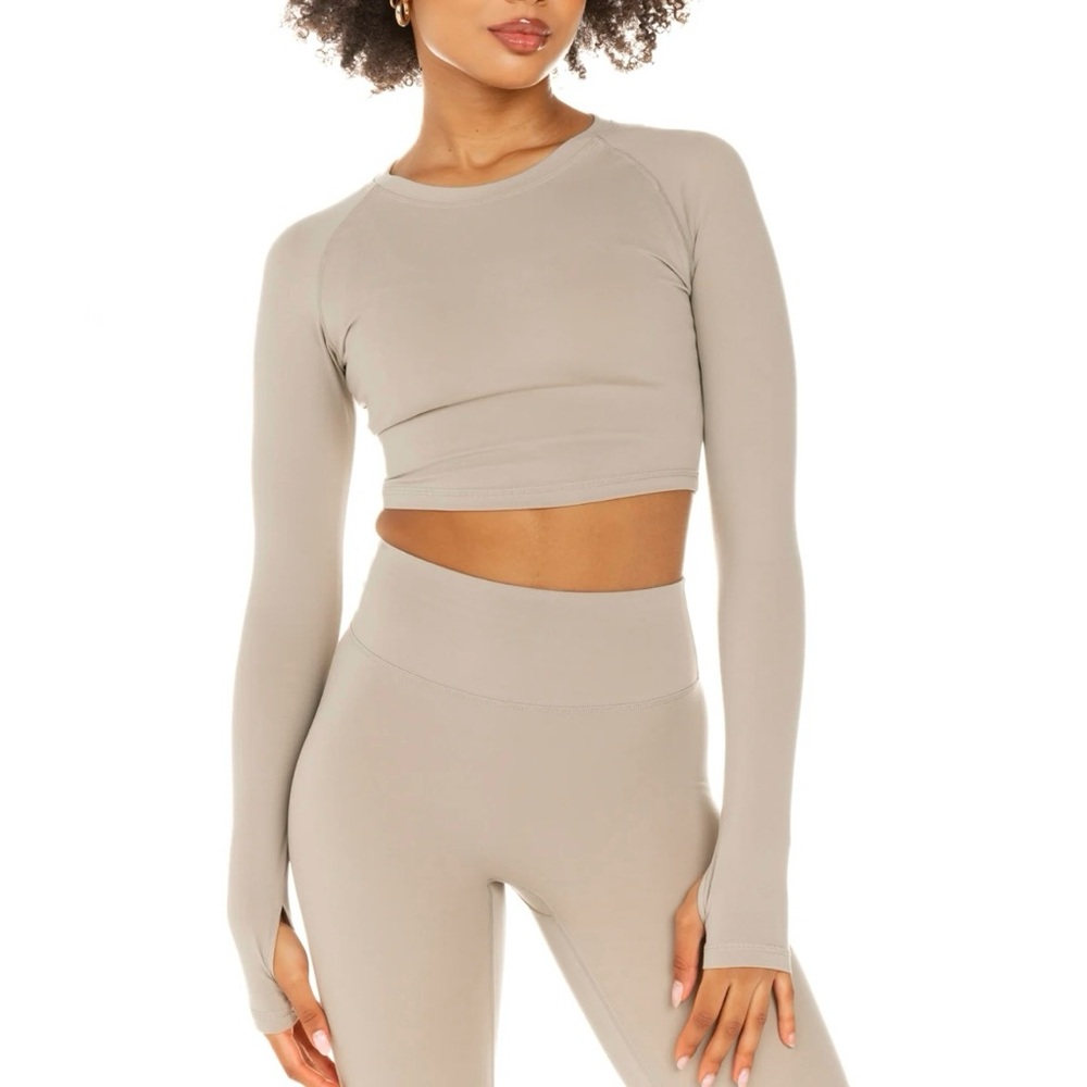 Elite Eleven Aura Crop Long Sleeve